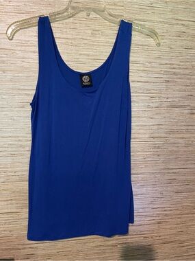 bobeau Cobalt Scoop Neck Tank Top